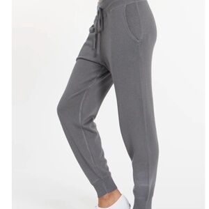 NWOT Leimere Cashmere Blend Gray Nevis Joggers SMALL FLAW Small